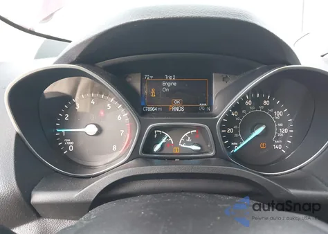 2017 Ford Escape Titanium z USA, uszkodzony, nr VIN 1FMCU9J92HUE25190